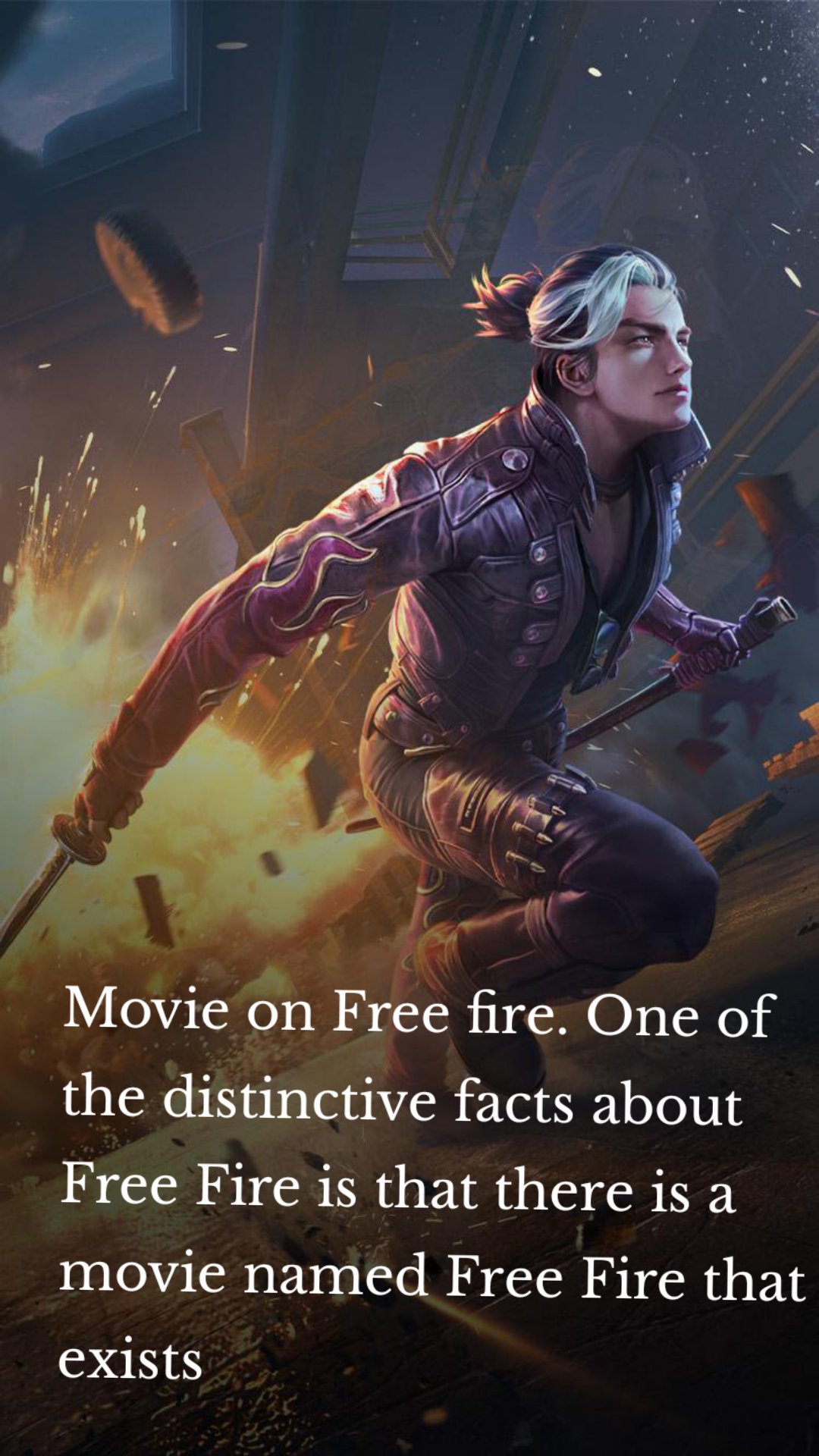 Movie on Free fire. One of the distinctive facts about Free Fire is that there is a movie named Free Fire that exists